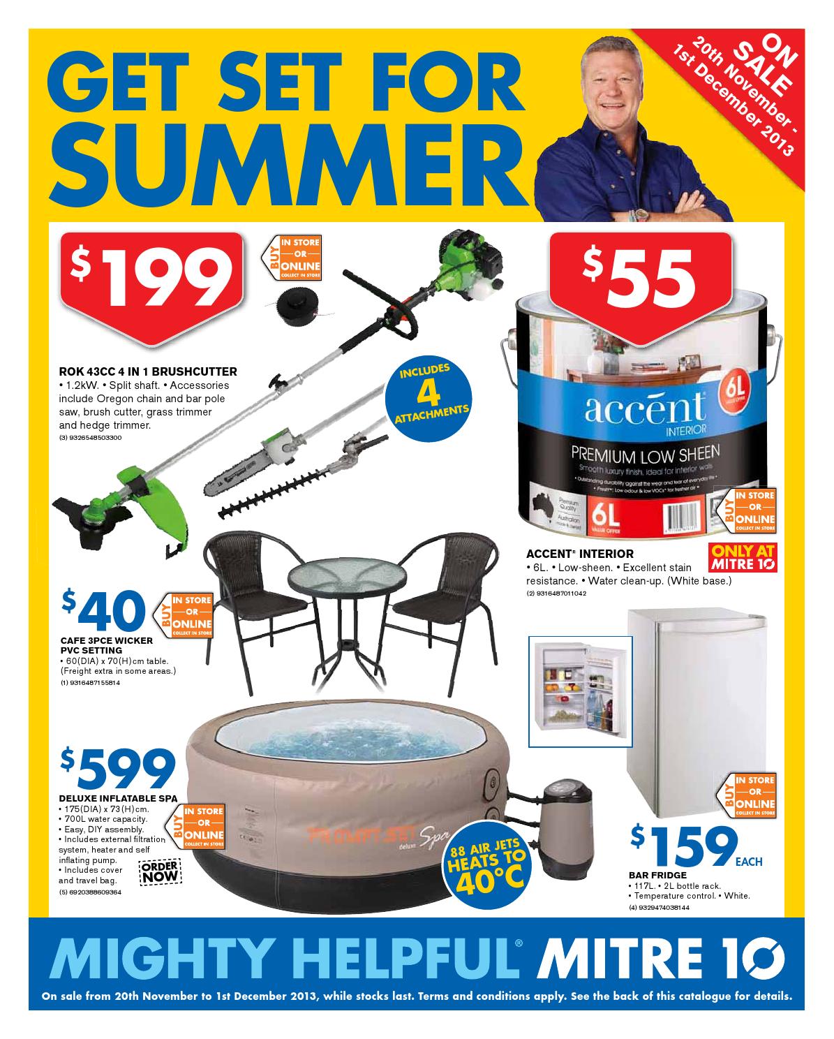 Mitre10 Get Set For Summer Catalogue By Echo Publications Issuu