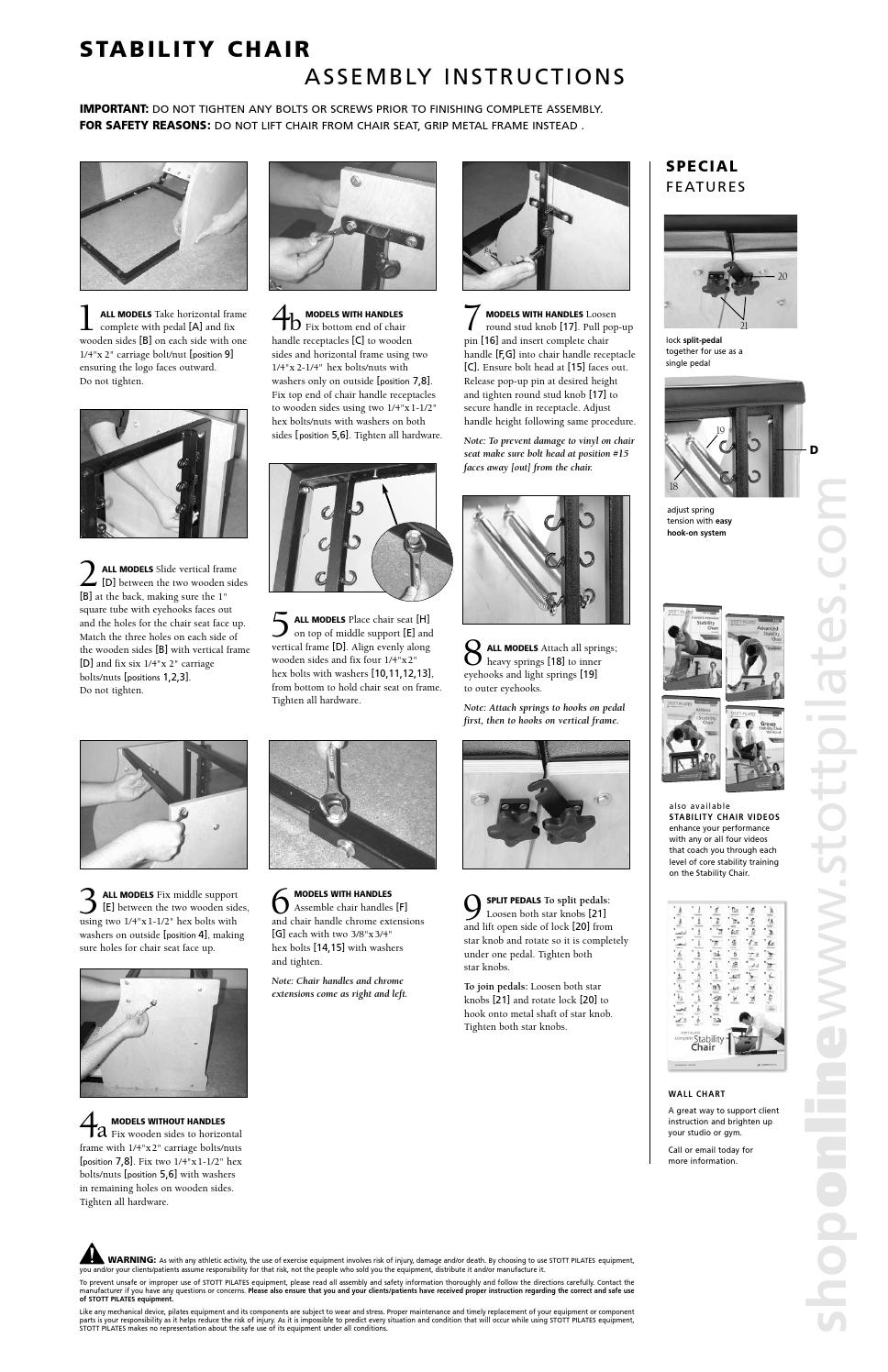 Stability Chair Assembly By Merrithew Issuu