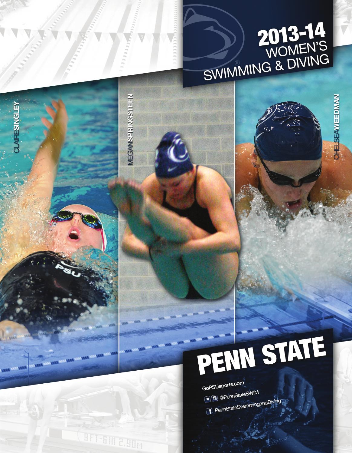 2013 14 Women s Swimming Diving Yearbook By Penn State Athletics Issuu