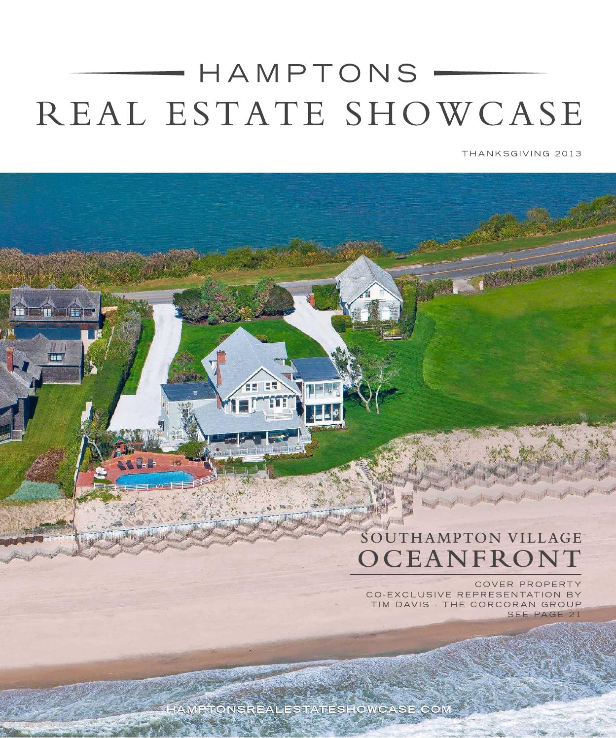 Hamptons Real Estate Showcase Thanksgiving Issue by M3 Media Group
