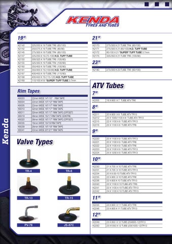 kenda cycle tyre price list