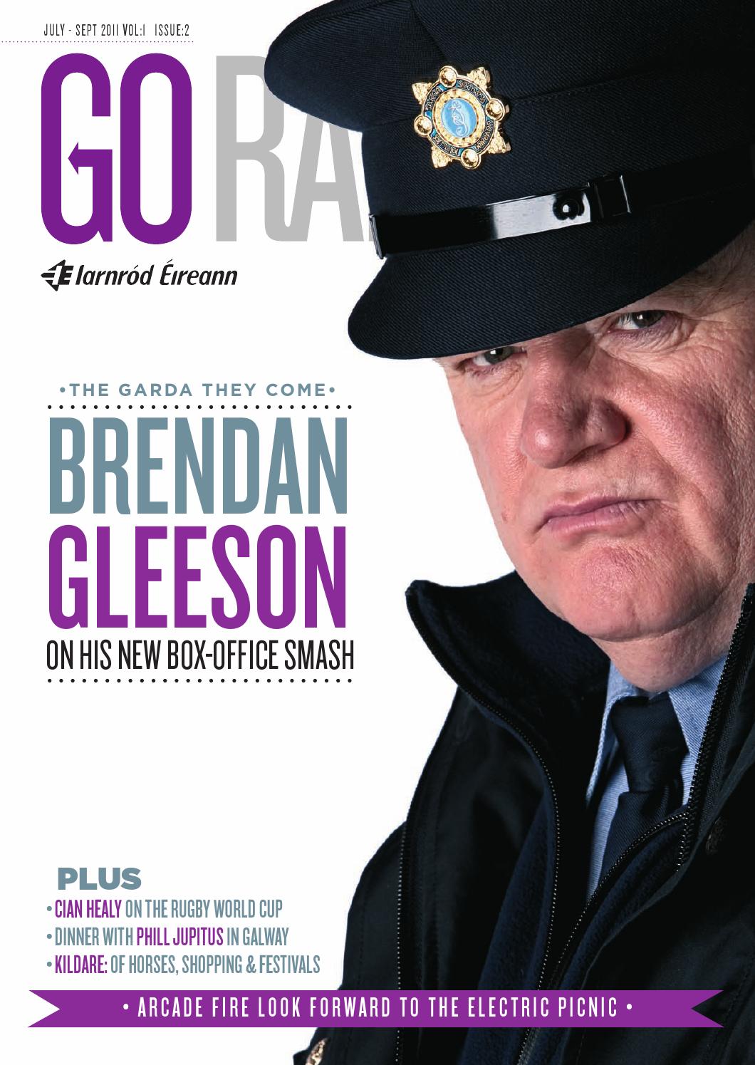 Brendan Gleeson THE GUARD, SAFE HOUSE, AT SWIM-TWO-BIRDS Interview