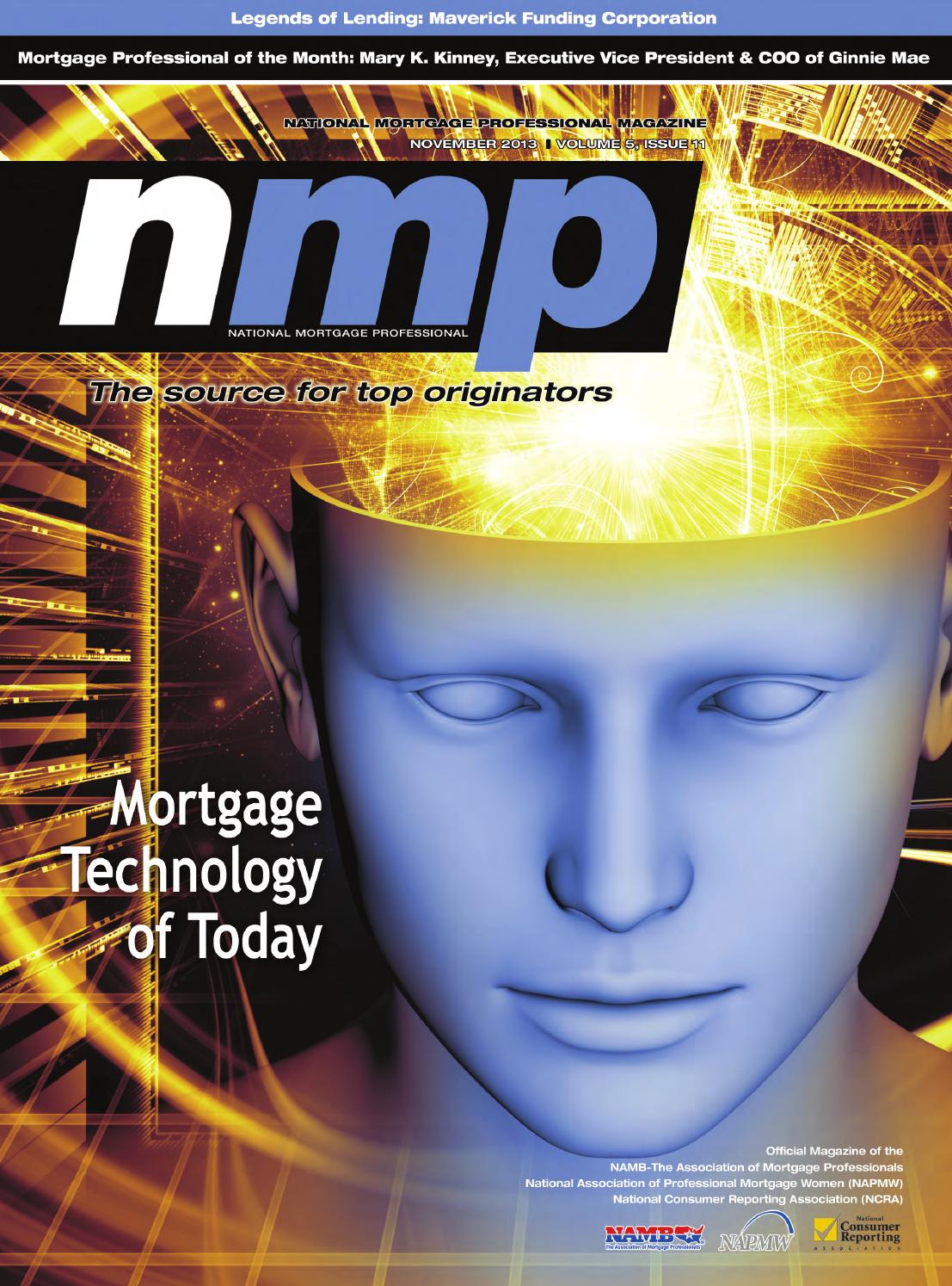 National Mortgage Professional Magazine November 2013 by United Sports