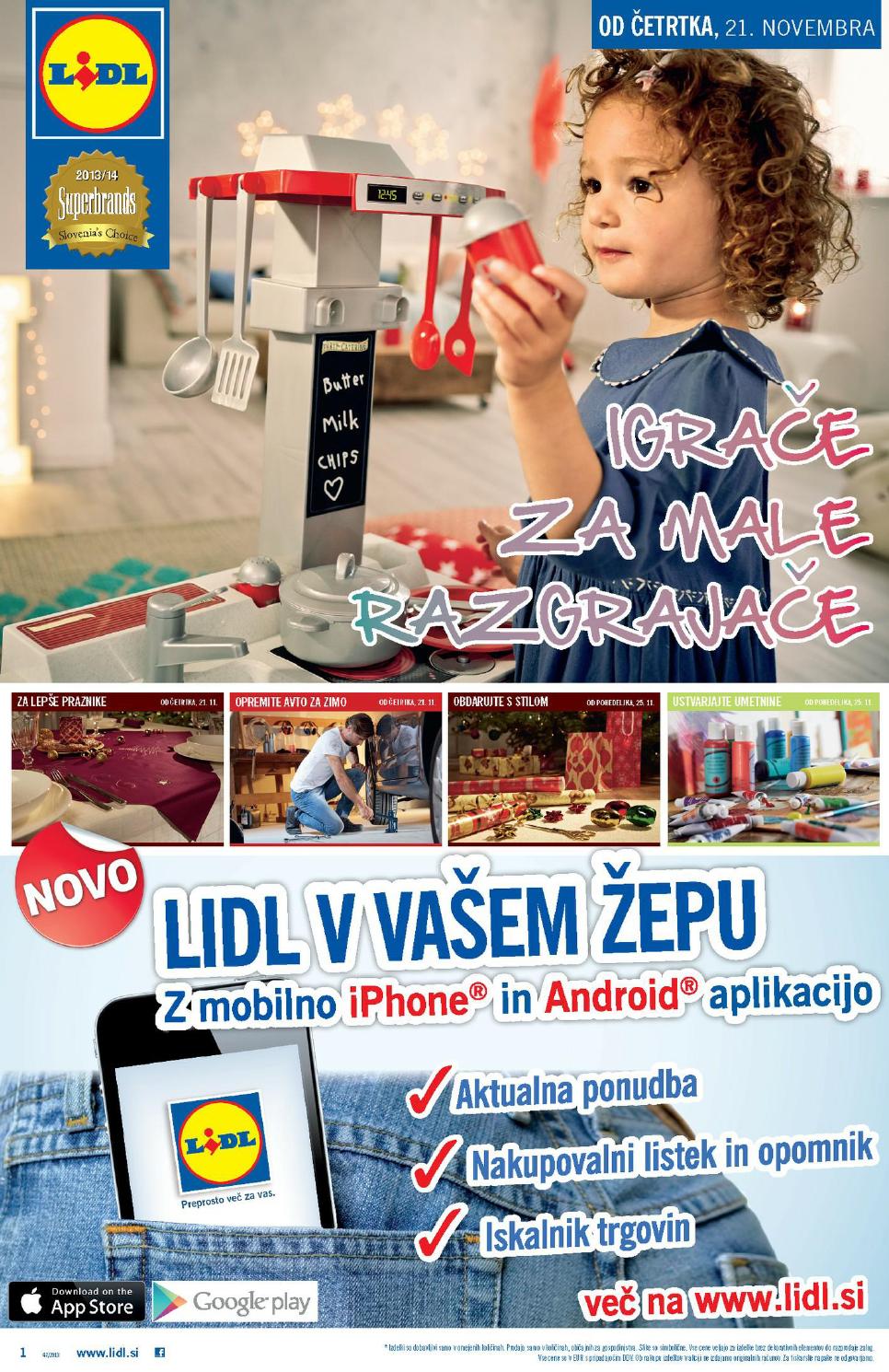 Lidl katalog neprehrana by Vsikatalogi.si - issuu