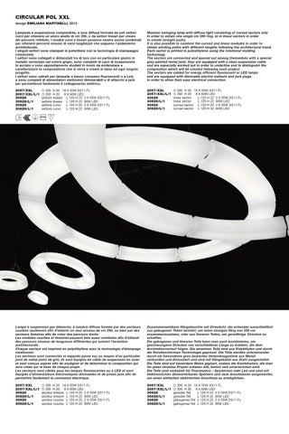 martinelli luce spa 灯饰目录 · Giornale 7 martinelli luce s 第 4 页