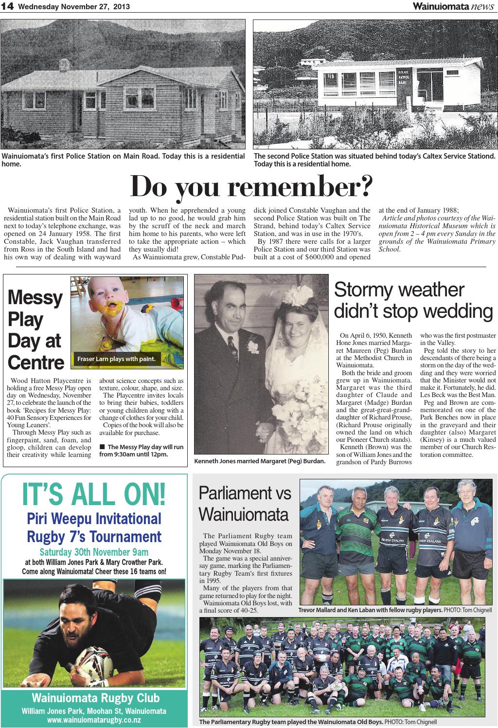 Wainuiomata News 271113 by Local Newspapers Issuu