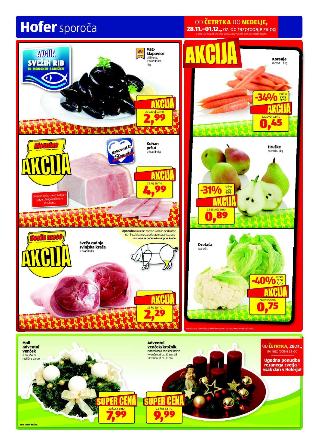 Hofer katalog od 02.12.2013. by Vsikatalogi.si - Issuu