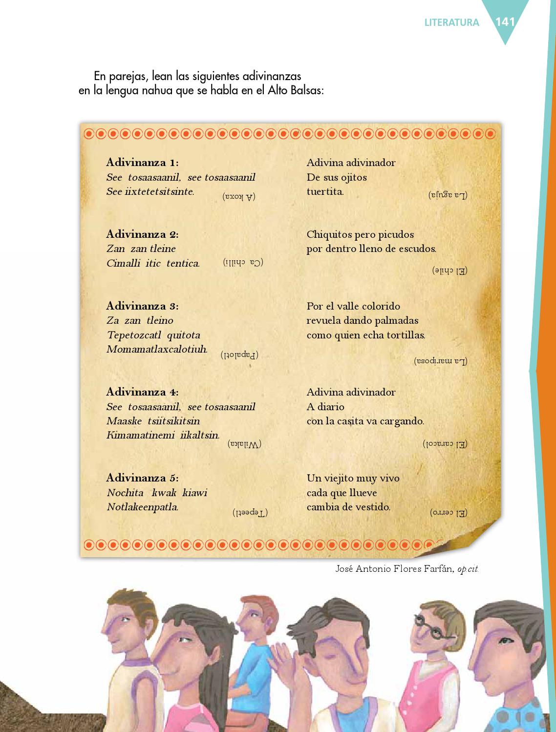 Adivinanzas En Nahuatl