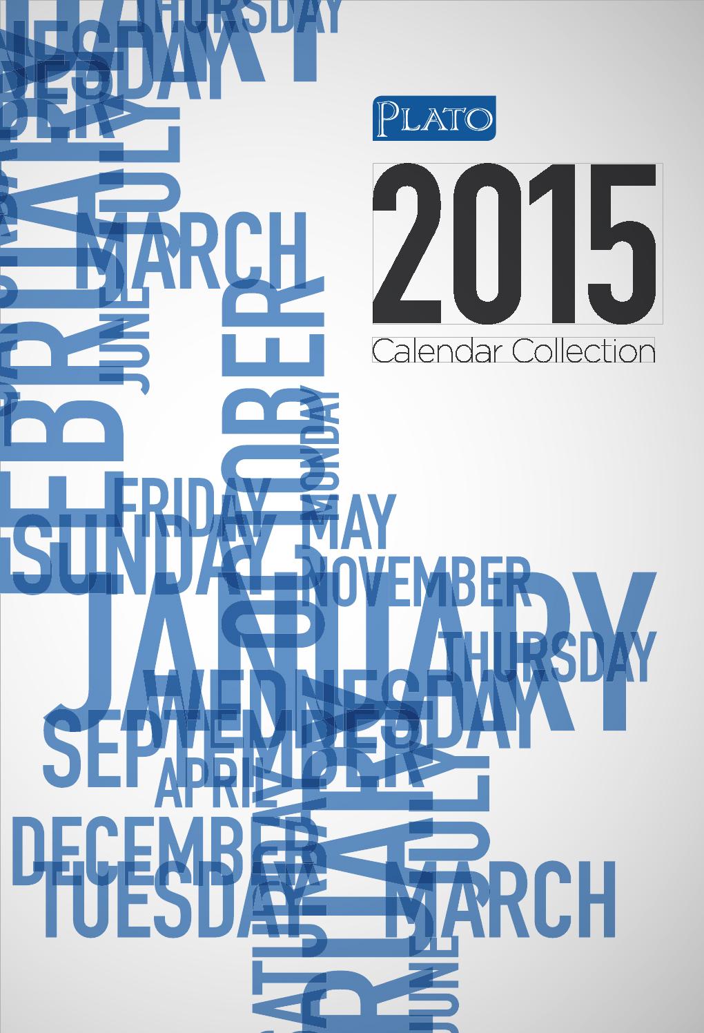 2015 Plato Calendar Collection Catalog by Michael Brown Issuu
