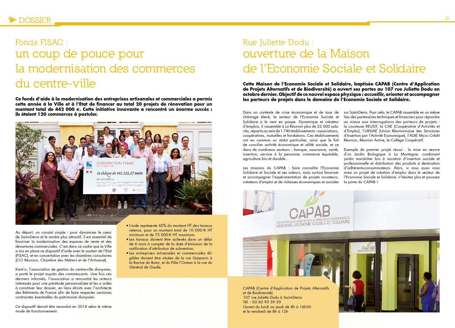 Ici SaintDenis N°17 by Ville de SaintDenis de La Réunion Issuu