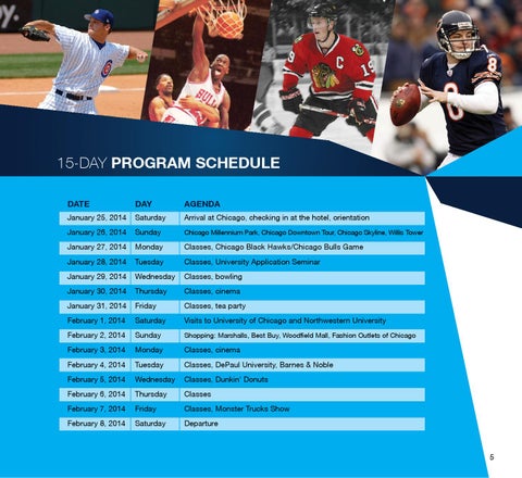 夏季 Program 美国 2014 第 5 页