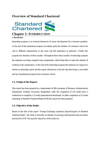 Overview of Standard Chartered by lawjuris - Issuu