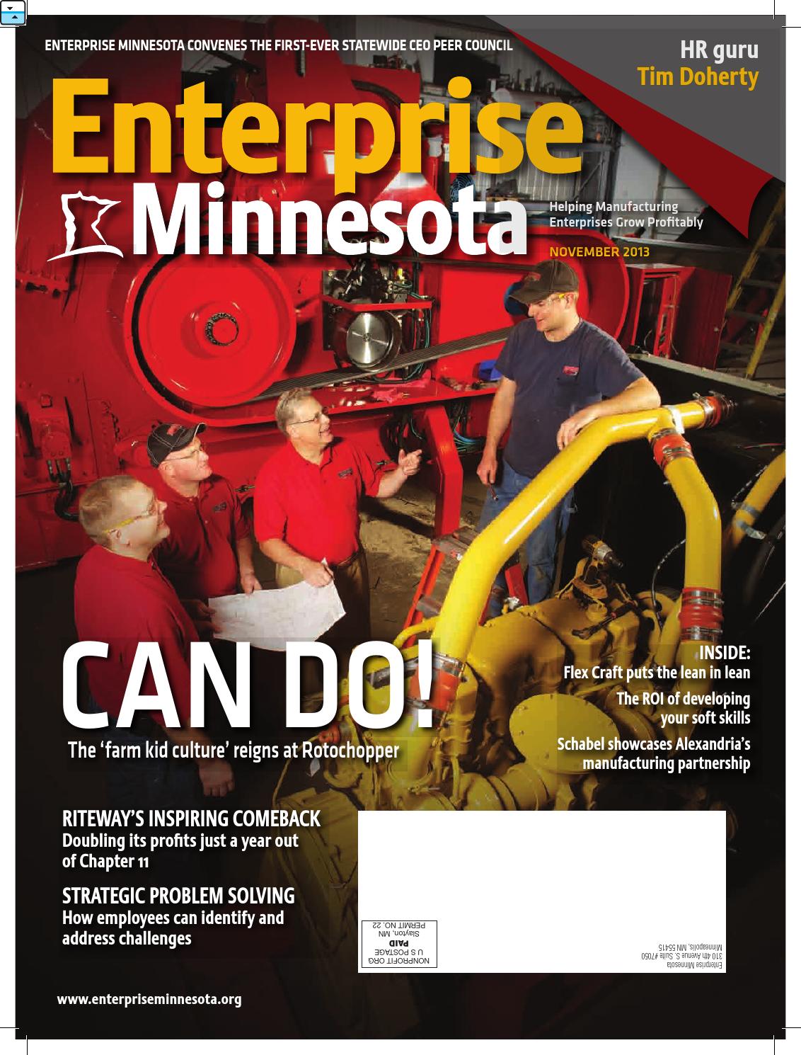 Enterprise Minnesota Magazine November 2013 by Enterprise Minnesota Issuu