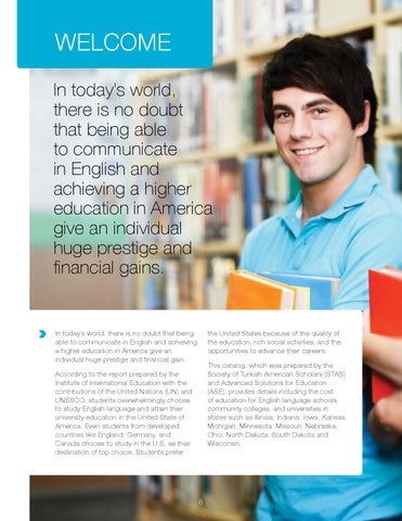 A 指南 TO U.S. HIGHER EDUCATION 2014 第 6 页