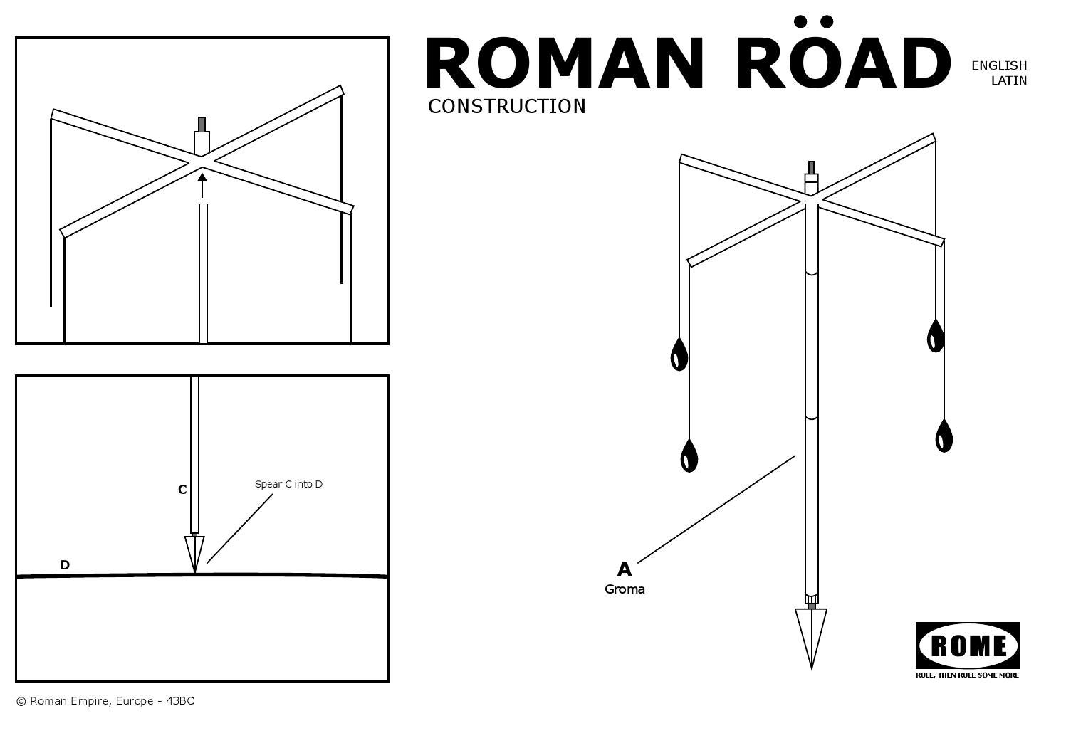 How did the Romans build straight roads? by Change your Password Issuu