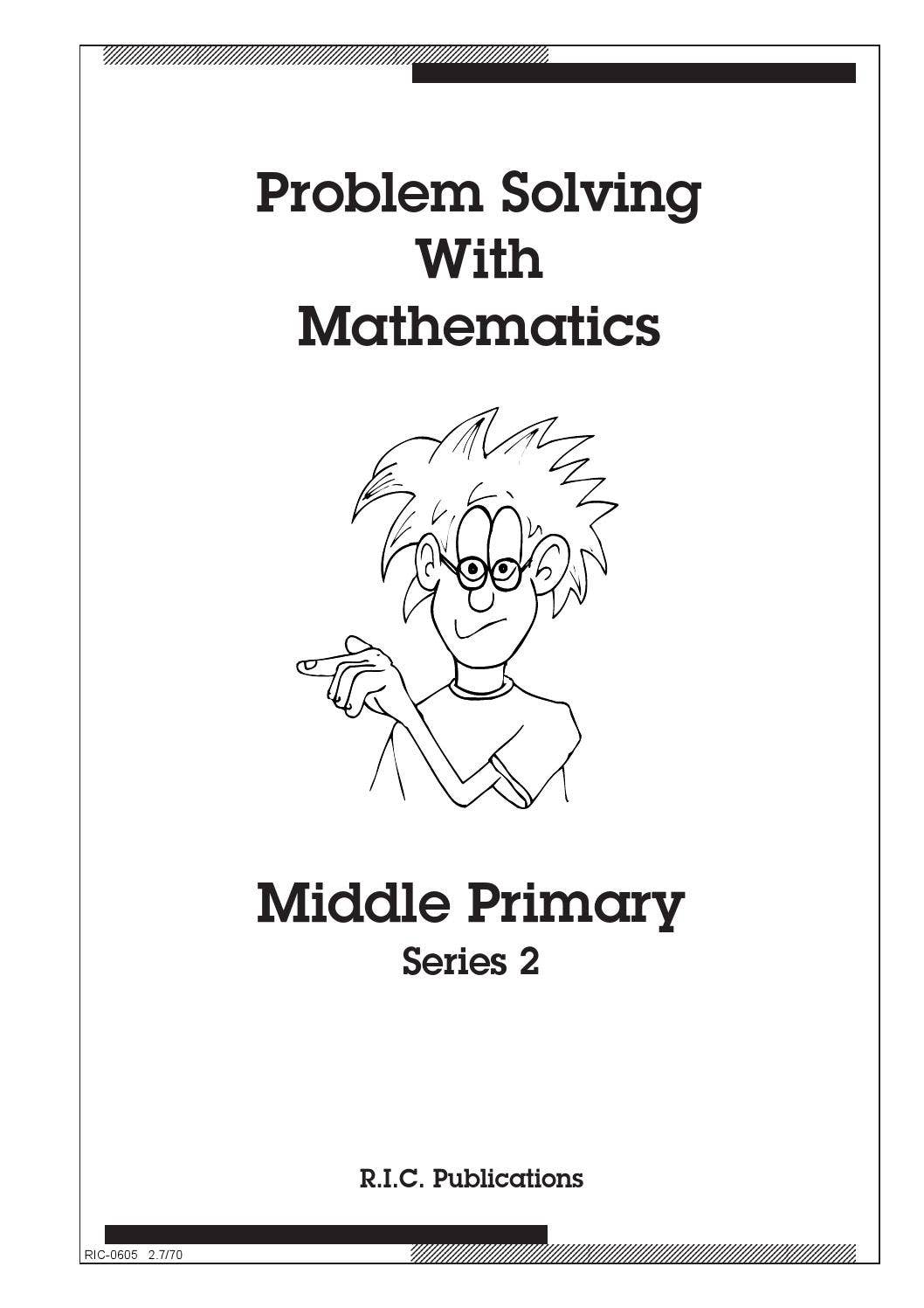 Problem Solving with Mathematics - Series 2: Ages 8-10 by Teacher ...