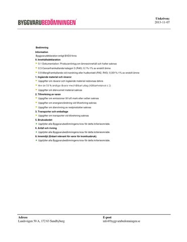 Byggvarubedömningen OLD 第 4 页