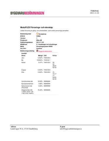 Byggvarubedömningen OLD 第 6 页