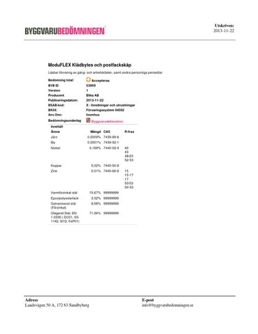 Byggvarubedömningen 第 12 页