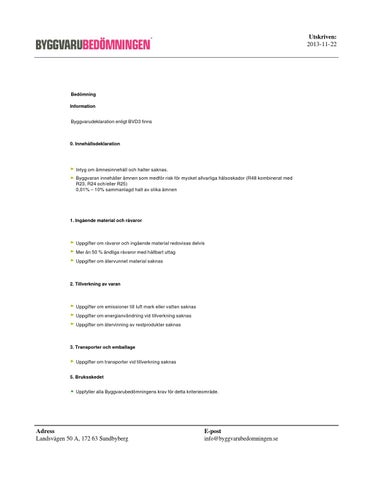 Byggvarubedömningen 第 17 页