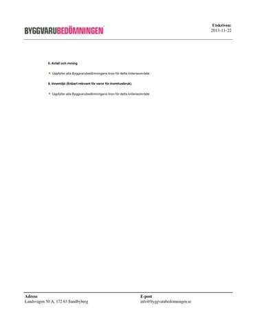 Byggvarubedömningen 第 18 页