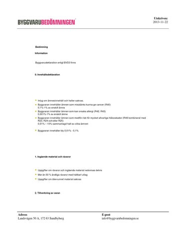 Byggvarubedömningen 第 9 页