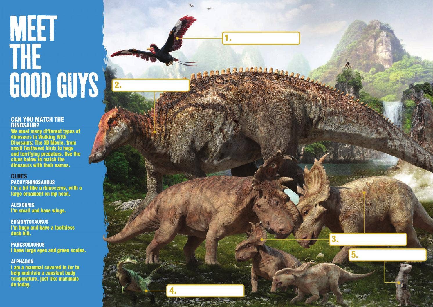 Walking With Dinosaurs Activity Sheet by Visit Isle of Wight - Issuu, image size:1492x1058