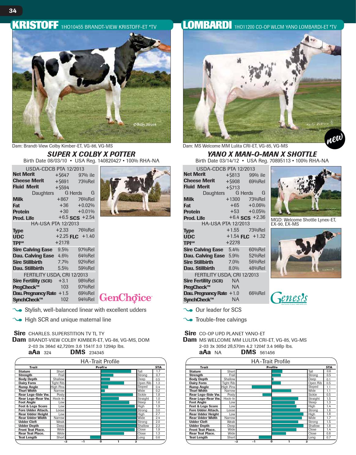 B 06409 13 holstein sire catalog by GENEX Issuu