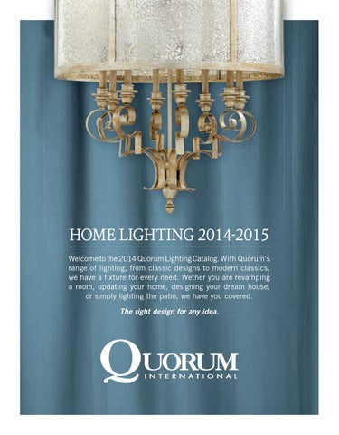 Pinhook Branding LLC 灯饰目录 · Quorum 灯饰 2014 families 第 3 页