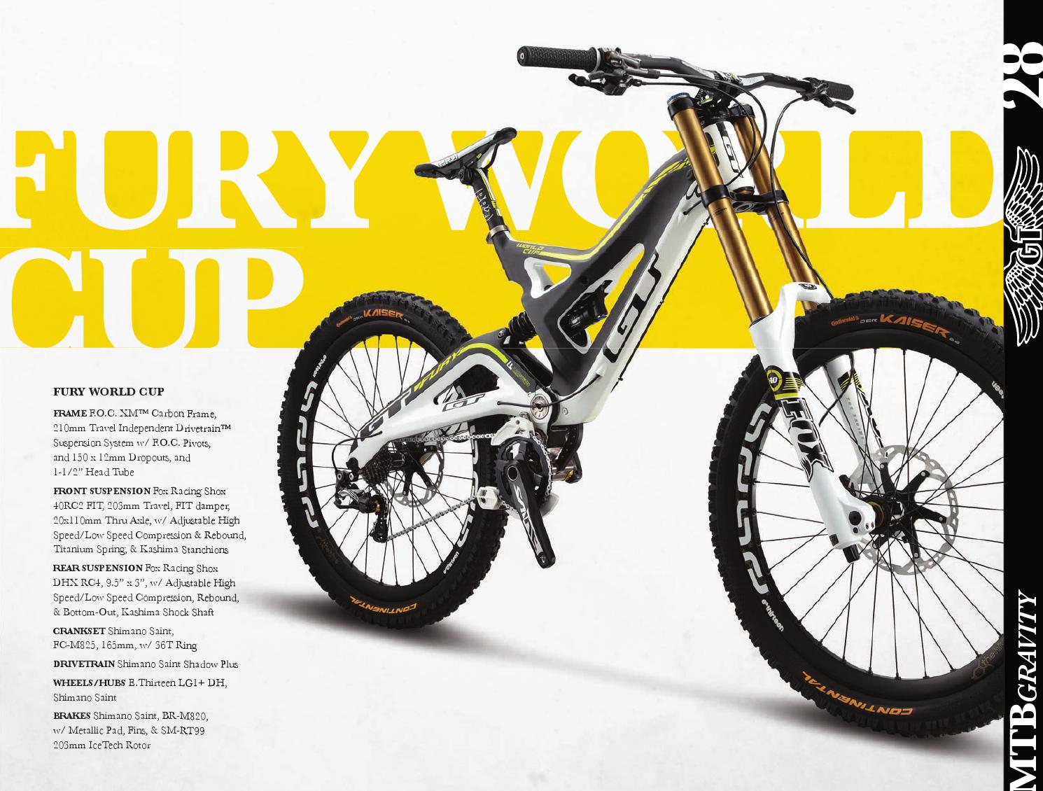 2013 GT Bicycles® Catalog US by GT Bicycles Official Issuu