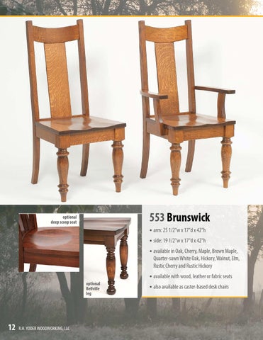 RH Yoder 2012 家具目录 / E & G Amish Furniture 第 12 页