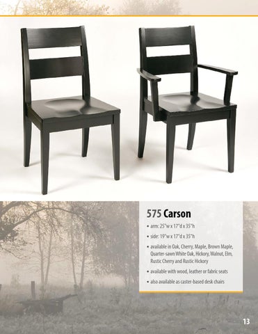 RH Yoder 2012 家具目录 / E & G Amish Furniture 第 13 页