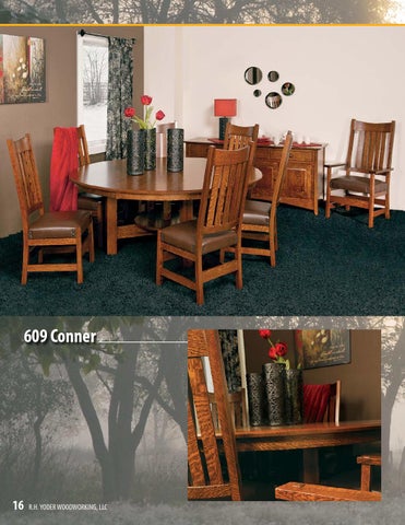 RH Yoder 2012 家具目录 / E & G Amish Furniture 第 16 页