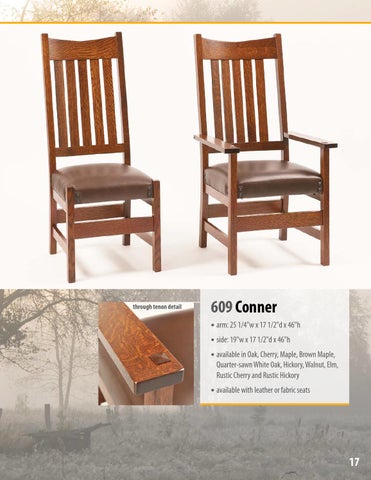 RH Yoder 2012 家具目录 / E & G Amish Furniture 第 17 页