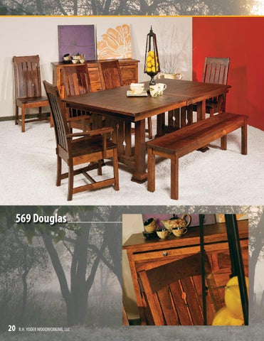 RH Yoder 2012 家具目录 / E & G Amish Furniture 第 20 页