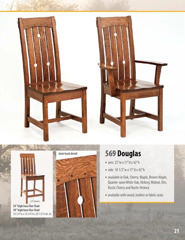 RH Yoder 2012 家具目录 / E & G Amish Furniture 第 21 页