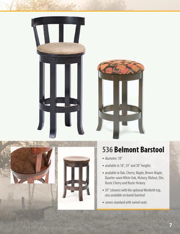 RH Yoder 2012 家具目录 / E & G Amish Furniture 第 7 页