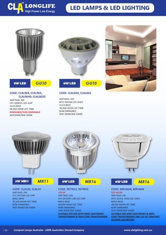 CLA LED 小册 第 2 页