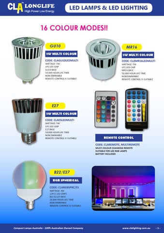 CLA LED 小册 第 3 页