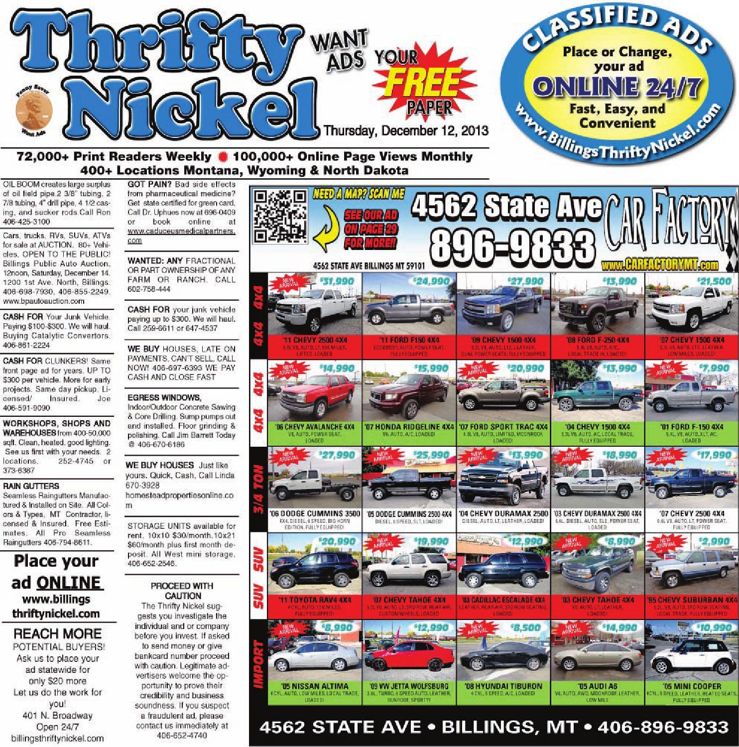 Thrifty Nickel Homes For Rent - kjwdria