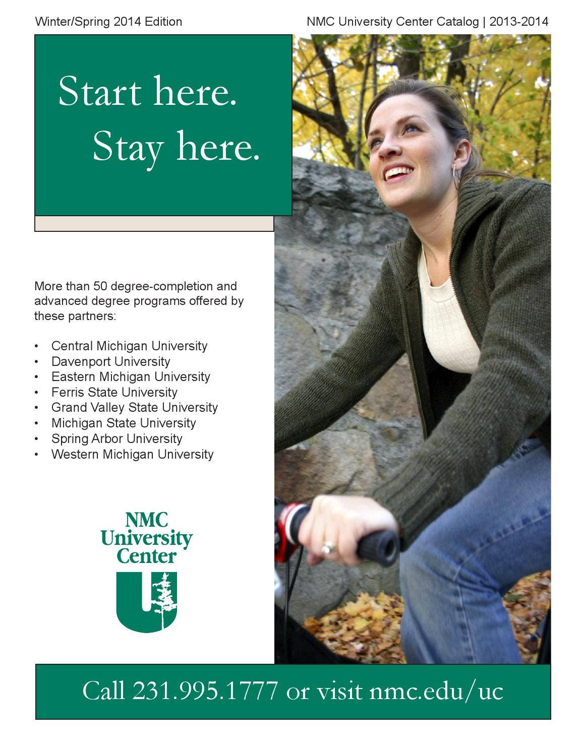 NMC University Center Catalog Winter/Spring 2013/2014 by