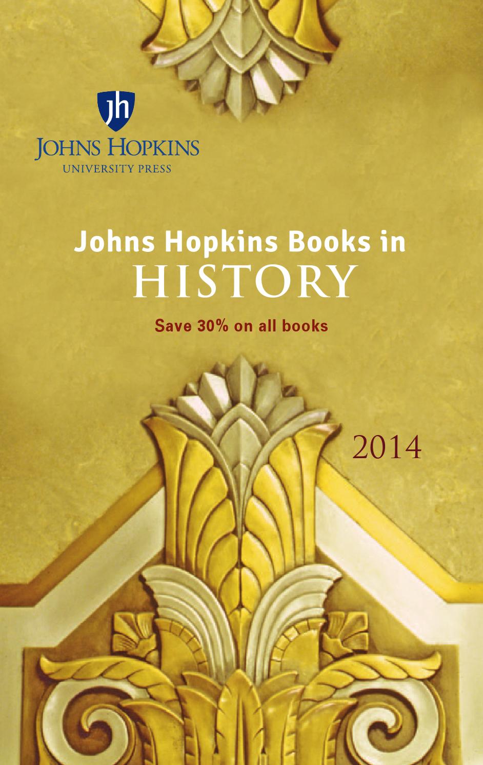 Jhup history catalog 2014 by JHUP Books Issuu