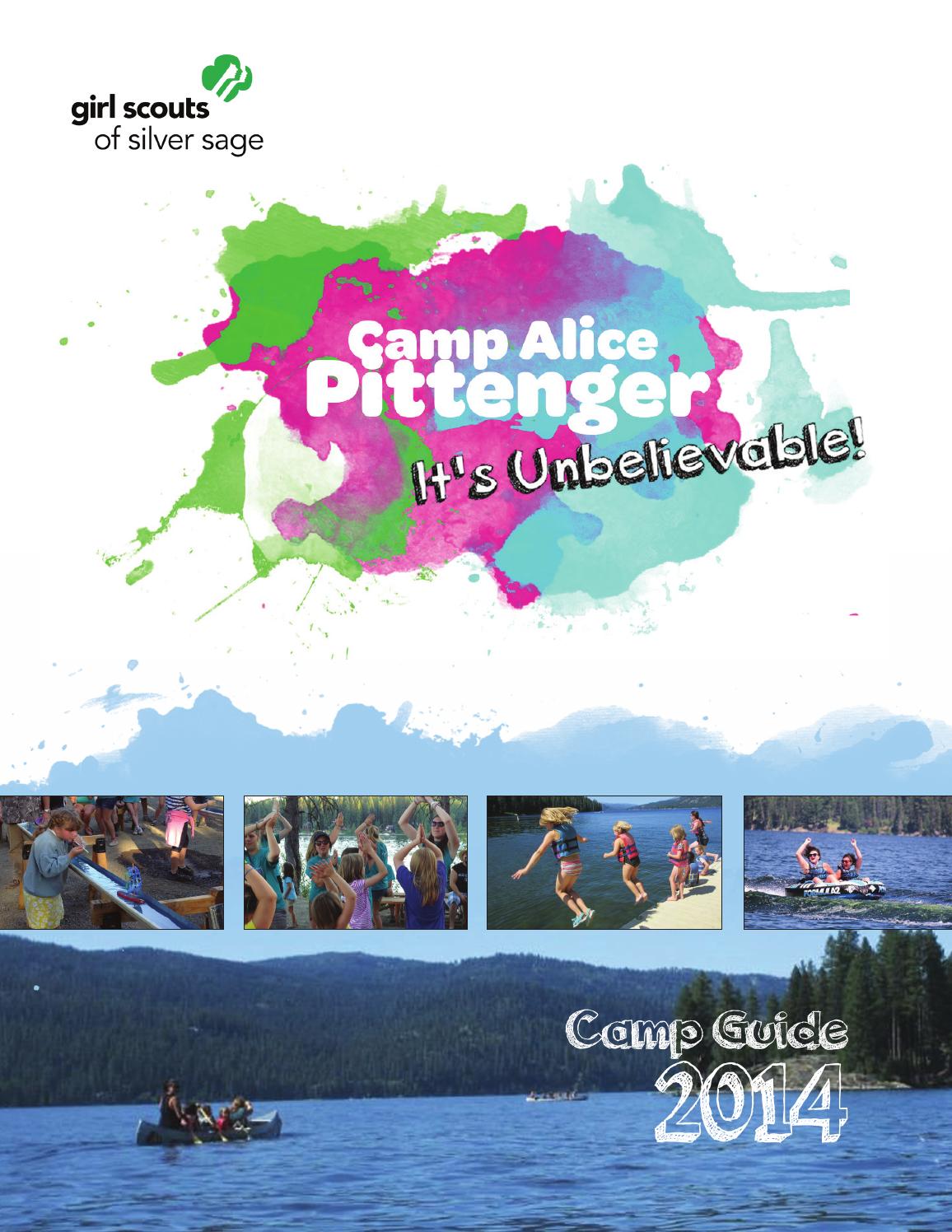 Girl Scout Camp Guide 2014 by Girl Scouts of Silver Sage - Issuu
