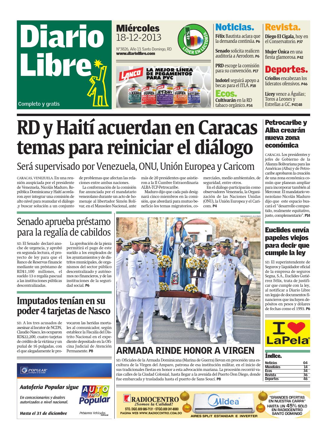 Diariolibre3826 by Diario Libre - Issuu
