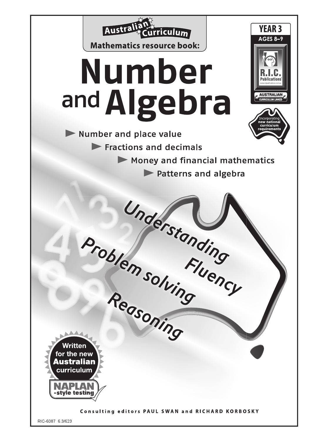 Number and Algebra (Australian Curriculum): Year 3 - Ages 8-9 by ...