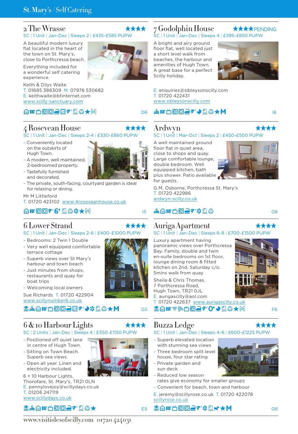 The Isles Of Scilly 2014 Combined Islands Accommodation Guide By