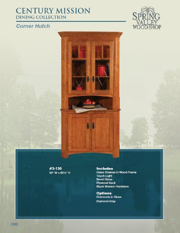 E & G Amish Furniture 2012 春季 Valley 家具目录 / Hutches / 第 14 页