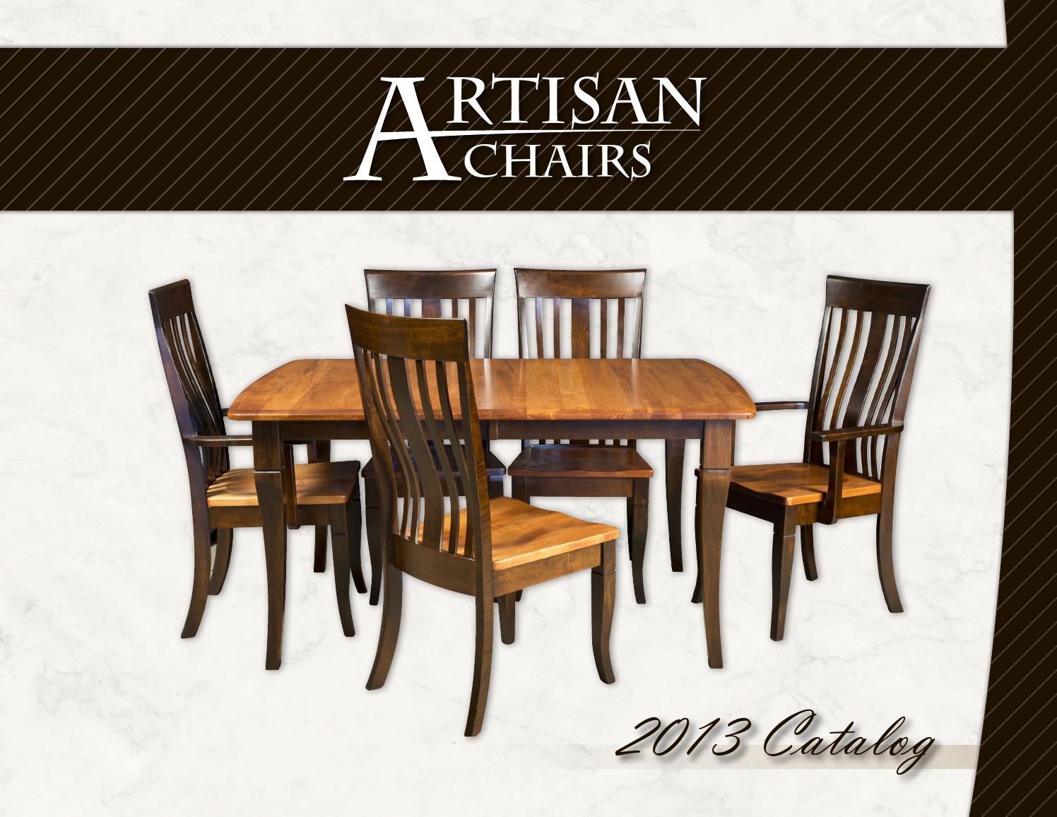 2013 Artisan Chairs Catalog / Chairs / E & G Amish Furniture by E & G
