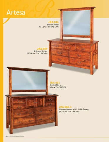 E & G Amish Furniture 2013 J × R Woodworking 家具目录 / Bedrooms / 第 6 页