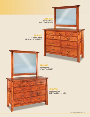 E & G Amish Furniture 2013 J × R Woodworking 家具目录 / Bedrooms / 第 7 页